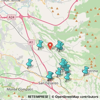 Mappa 00010 Gallicano Nel Lazio RM, Italia (4.585)
