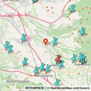 Mappa 00010 Gallicano Nel Lazio RM, Italia (6.592)