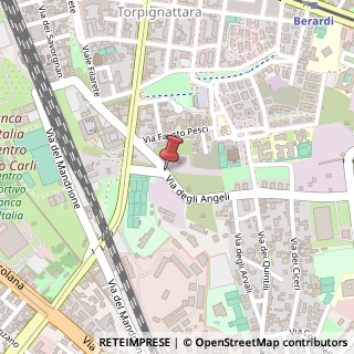 Mappa Via degli Angeli, 99, 00177 Roma, Roma (Lazio)