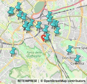 Mappa Piazza di S. Maria Ausiliatrice, 00181 Roma RM, Italia (2.2675)