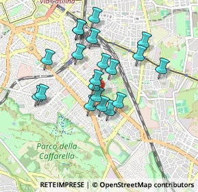 Mappa Piazza di S. Maria Ausiliatrice, 00181 Roma RM, Italia (0.8225)