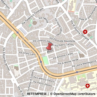 Mappa Via Antonio Pignatelli, 9, 00152 Roma, Roma (Lazio)