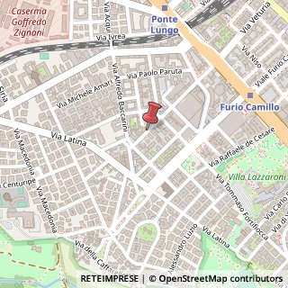 Mappa Via Gino Capponi,  77, 00179 Roma, Roma (Lazio)