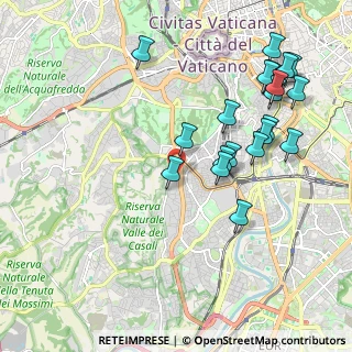 Mappa Via Maddalena Raineri, 00151 Roma RM, Italia (2.3385)