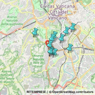 Mappa Via Maddalena Raineri, 00151 Roma RM, Italia (1.27182)