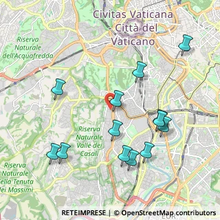Mappa Via Maddalena Raineri, 00151 Roma RM, Italia (2.29231)