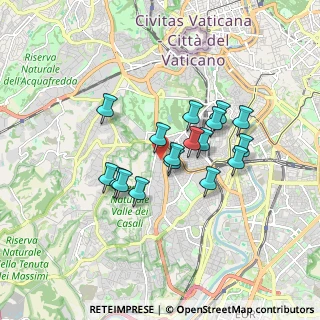 Mappa Via Maddalena Raineri, 00151 Roma RM, Italia (1.44647)