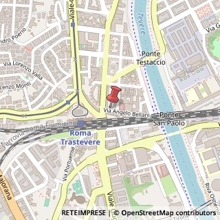 Mappa Via Angelo Bellani, 9, 00153 Roma, Roma (Lazio)