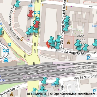 Mappa Via Angelo Bellani, 00153 Roma RM, Italia (0.09414)