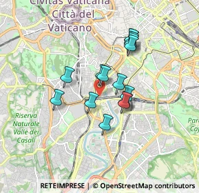 Mappa Via Angelo Bellani, 00153 Roma RM, Italia (1.43467)