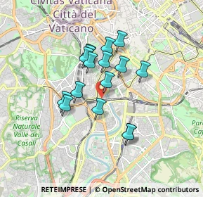 Mappa Via Angelo Bellani, 00153 Roma RM, Italia (1.4225)