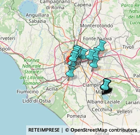 Mappa Via Angelo Bellani, 00153 Roma RM, Italia (12.465)