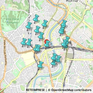 Mappa Via Angelo Bellani, 00153 Roma RM, Italia (0.8845)