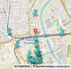 Mappa Via Angelo Bellani, 00153 Roma RM, Italia (0.7305)