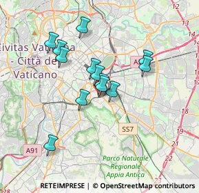 Mappa Via Cividale del Friuli, 00183 Roma RM, Italia (3.03769)