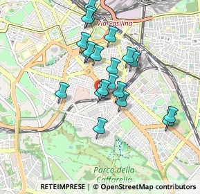 Mappa Via Cividale del Friuli, 00183 Roma RM, Italia (0.8335)