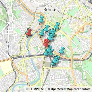 Mappa Via Raffaele Persichetti, 00154 Roma RM, Italia (0.6605)