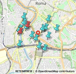 Mappa Via Raffaele Persichetti, 00153 Roma RM, Italia (0.7875)