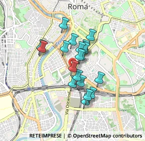 Mappa Via Raffaele Persichetti, 00153 Roma RM, Italia (0.6605)
