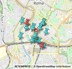 Mappa Via Raffaele Persichetti, 00153 Roma RM, Italia (0.5855)