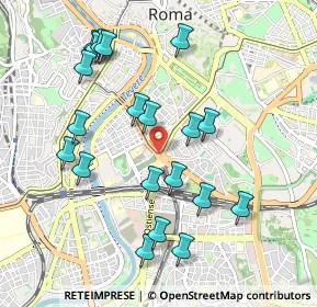 Mappa Via Raffaele Persichetti, 00153 Roma RM, Italia (1.0705)