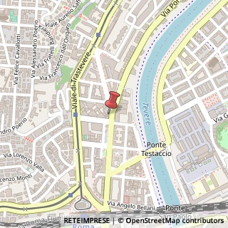 Mappa Via Portuense, 96, 00153 Roma, Roma (Lazio)