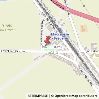 Mappa Via Dei Molini, 00054 Fiumicino, Roma (Lazio)