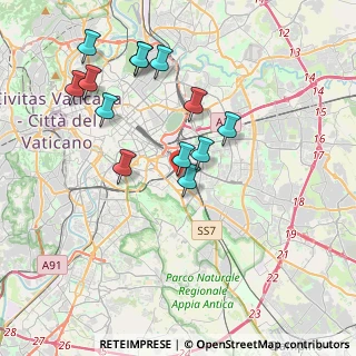 Mappa Via Gualdo Tadino, 00181 Roma RM, Italia (4.01231)