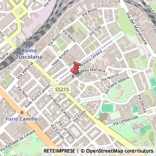 Mappa Via Gualdo Tadino, 37/41, 00181 Roma, Roma (Lazio)