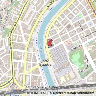Mappa Via Aldo Manuzio, 66, 00153 Roma, Roma (Lazio)