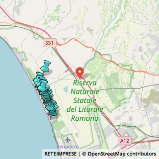 Mappa Via di Maccarese, 00054 Fiumicino RM, Italia (5.0375)