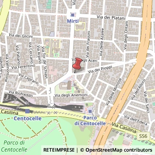 Mappa Piazza di San Felice da Cantalice, 20, 00172 Roma, Roma (Lazio)