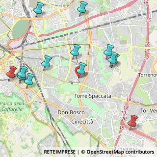 Mappa Via dei Pioppi, 00171 Roma RM, Italia (2.67)