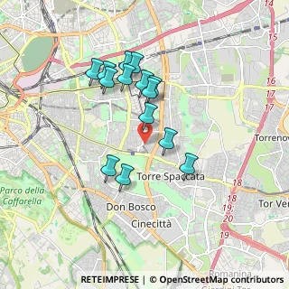 Mappa Via dei Pioppi, 00171 Roma RM, Italia (1.63571)