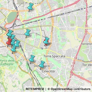 Mappa Via Degli Eucalipti, 00172 Roma RM, Italia (2.96583)
