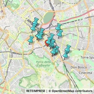 Mappa Via Flavio Sabino, 00181 Roma RM, Italia (1.2755)