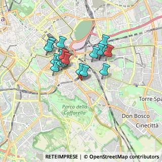 Mappa Via Flavio Sabino, 00181 Roma RM, Italia (1.47)