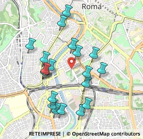 Mappa Via Luigi Galvani, 00153 Roma RM, Italia (0.9905)