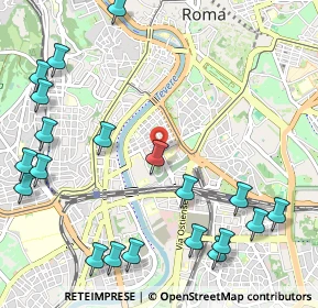 Mappa Via Luigi Galvani, 00153 Roma RM, Italia (1.511)