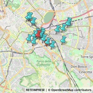 Mappa Via Tarquinio Prisco, 00181 Roma RM, Italia (1.5795)