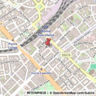 Mappa Via Virginia, 47, 00181 Roma, Roma (Lazio)