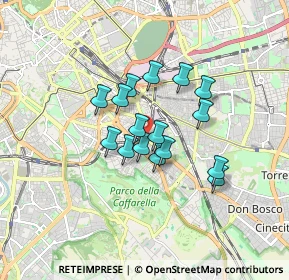 Mappa Via Tarquinio Prisco, 00181 Roma RM, Italia (1.2775)