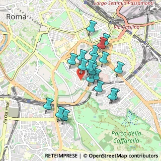 Mappa Via Lusitania, 00183 Roma RM, Italia (0.758)