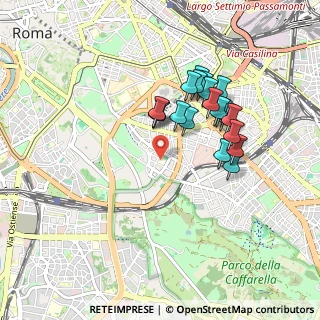 Mappa Via Lusitania, 00183 Roma RM, Italia (0.829)