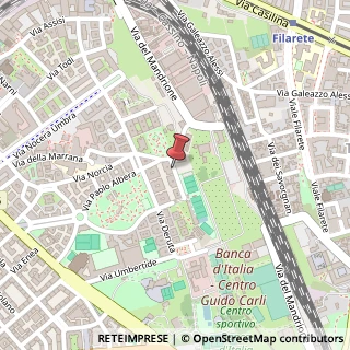 Mappa Via Piegaro, 4, 00181 Roma, Roma (Lazio)