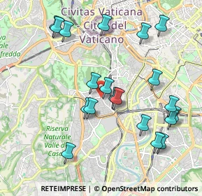 Mappa Via di Donna Olimpia, 00153 Roma RM, Italia (2.217)