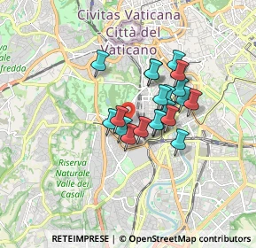 Mappa Via di Donna Olimpia, 00153 Roma RM, Italia (1.274)