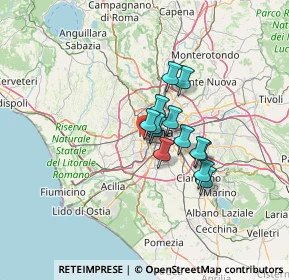 Mappa Via di Donna Olimpia, 00153 Roma RM, Italia (8.72385)