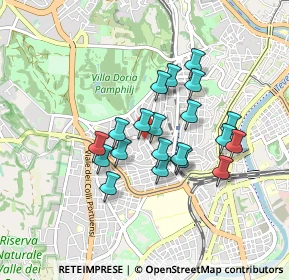 Mappa Via di Donna Olimpia, 00153 Roma RM, Italia (0.745)