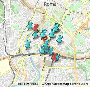 Mappa Via Caio Cestio, 00153 Roma RM, Italia (0.58)